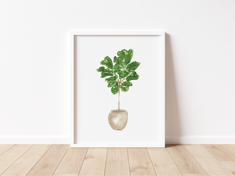 Fiddle Leaf Fig Art Print