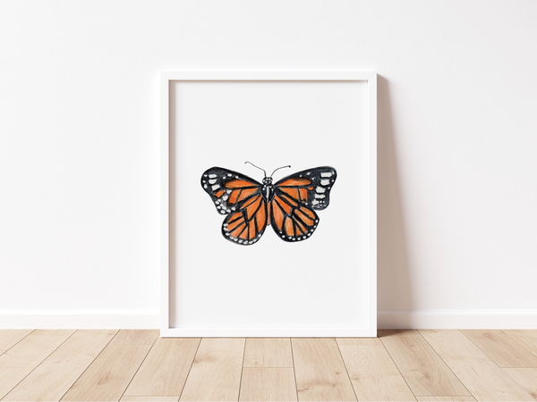 Monarch Butterfly Art Print