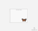 Monarch Butterfly Personalized Notecards