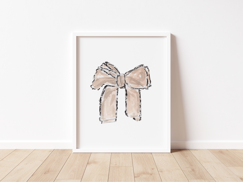 Bow Art Print