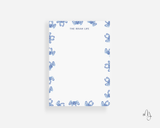 Blue Crab Large Notepad