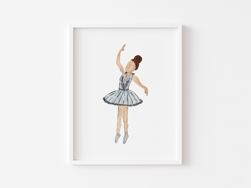 Ballerina Art Print