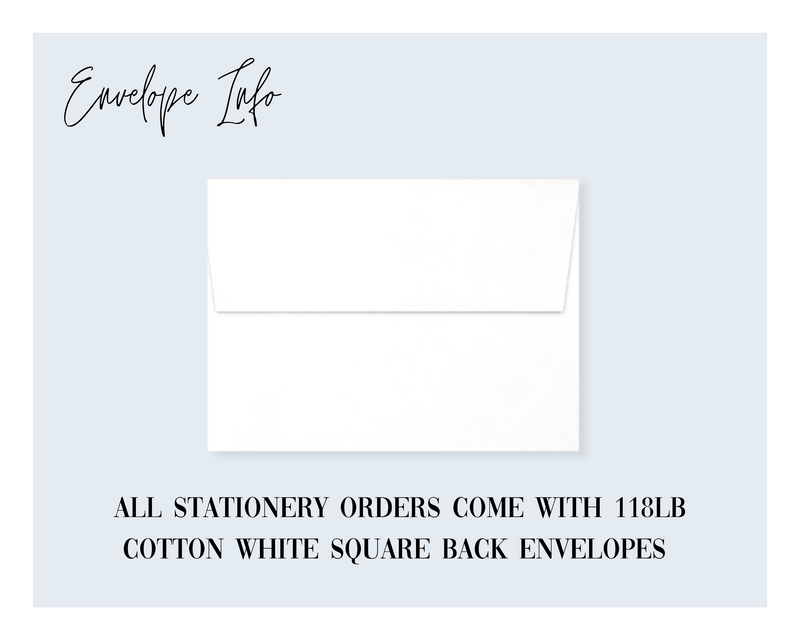 Southern Peach Personalized Notecards