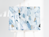 French Coastal 003 Large Canvas Painting