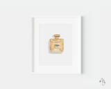 French Perfume Bottle Art Print