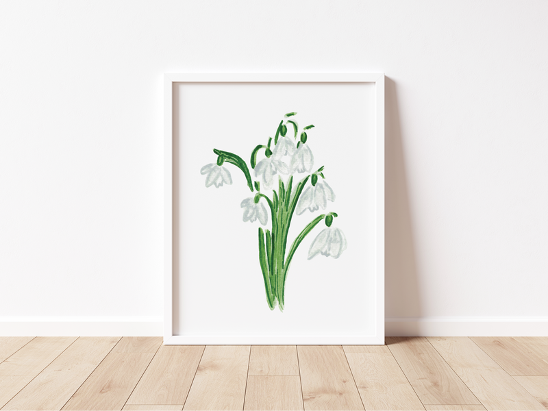 Lily of the Valley Art Print