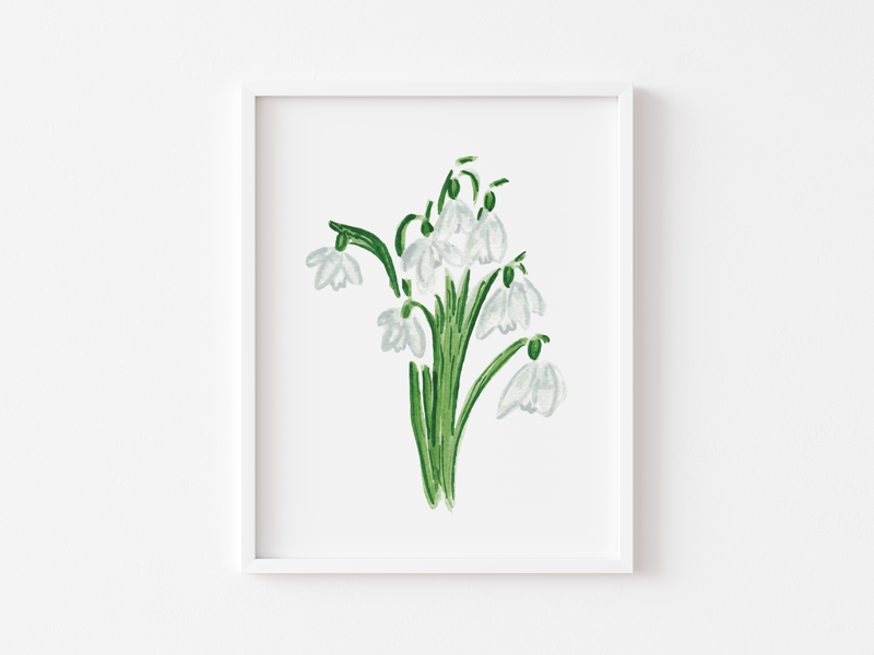 Lily of the Valley Art Print