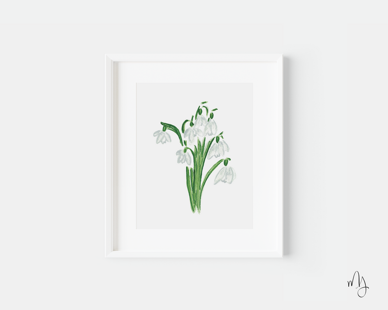 Lily of the Valley Art Print