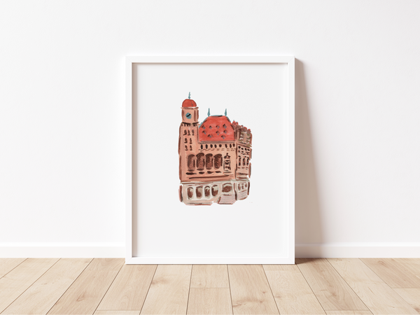 Main Street Station Art Print