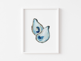 Oyster Shells Art Print