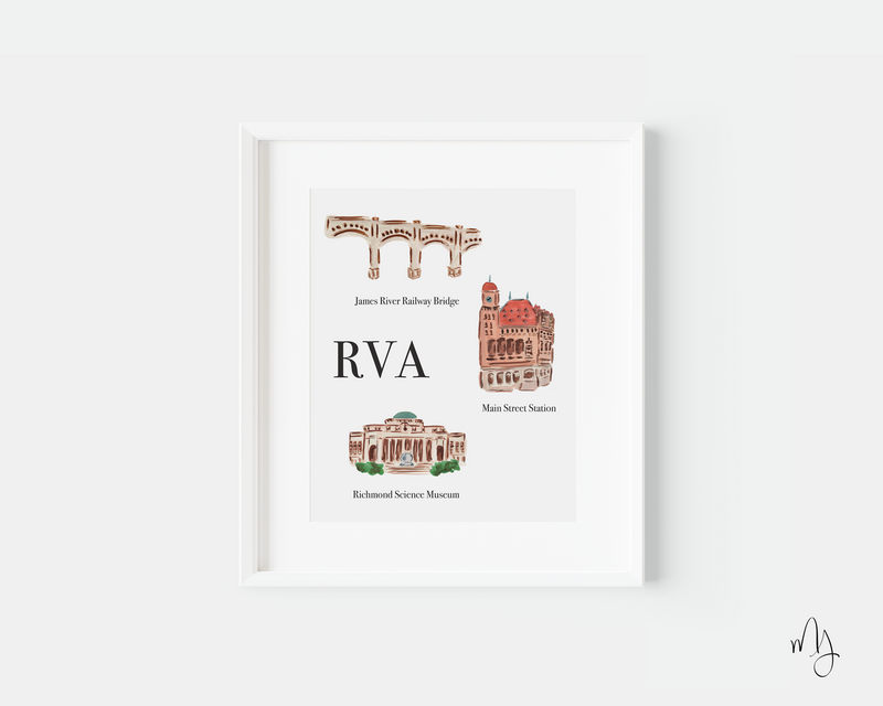 RVA Art Print